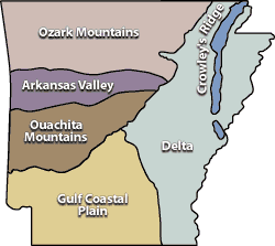 arkansas\'s regions map