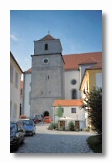 turm der wallfahrtskirche bergen