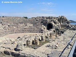 het romeinse theater van nora