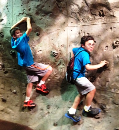 rock climb camp